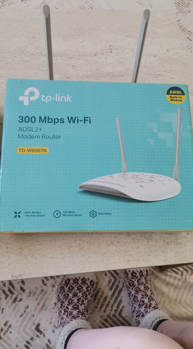 Beyaz TP-Link TD-W8961N Modem Router - Görsel 3