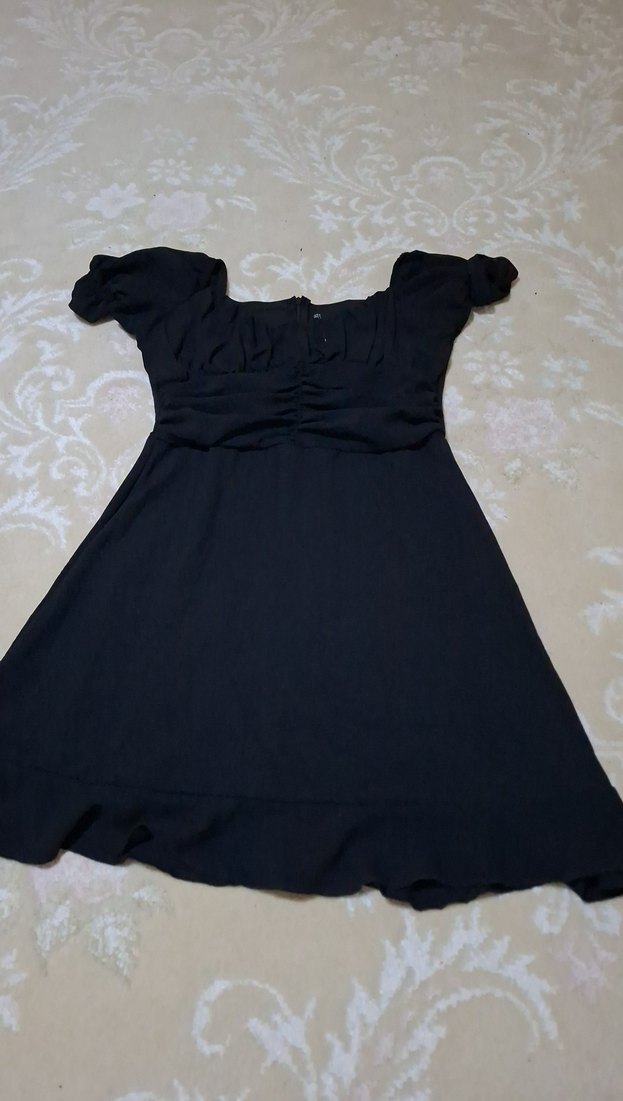 siyah elbise - Görsel 3