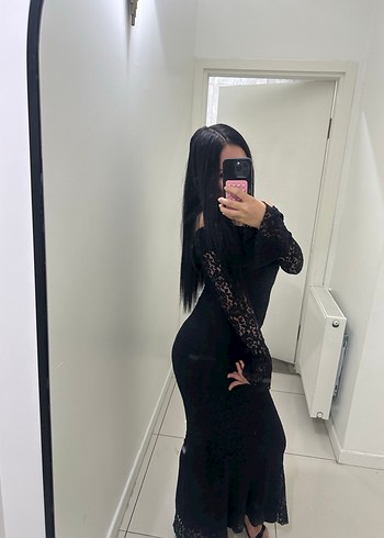 Dantel elbise - Görsel 3