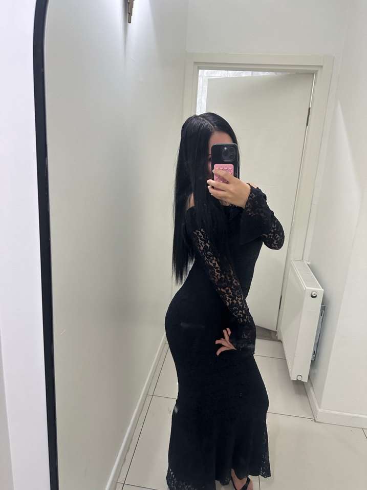 Dantel elbise - Görsel 3