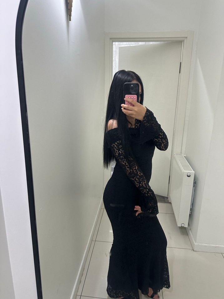 Dantel elbise - Görsel 2