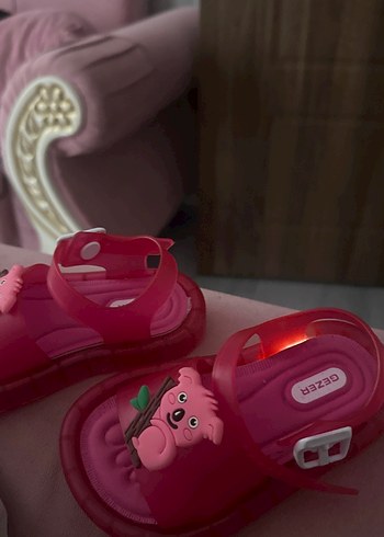 Kız Çocuk Sandalet ışıklı - Görsel 3