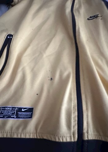 Sarı Siyah Fermuarlı Erkek Spor Ceket - Görsel 5