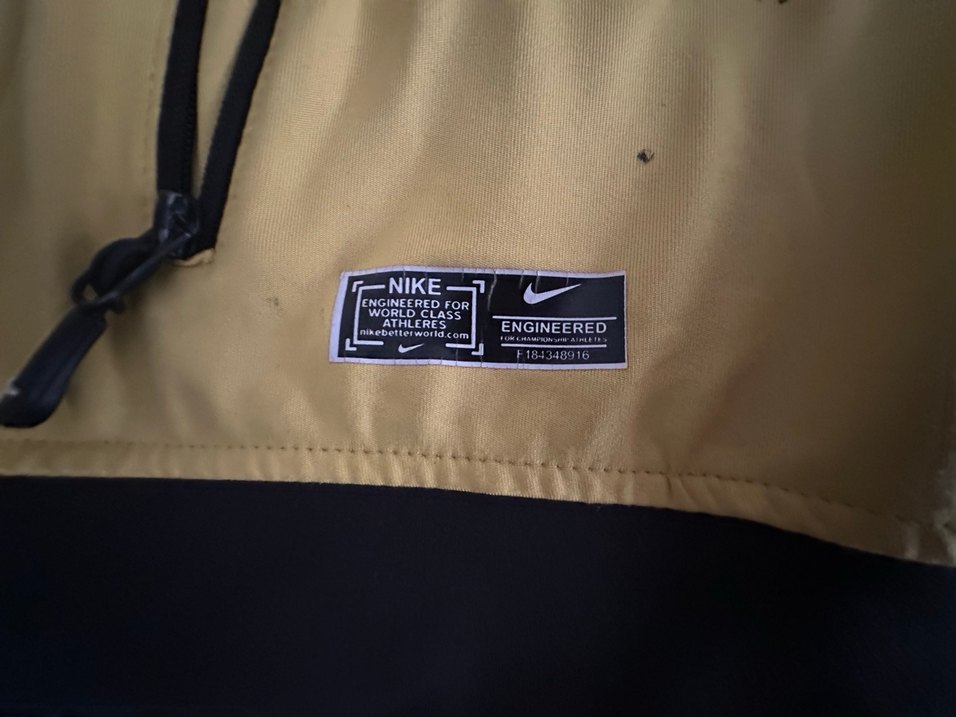 Sarı Siyah Fermuarlı Erkek Spor Ceket - Görsel 4