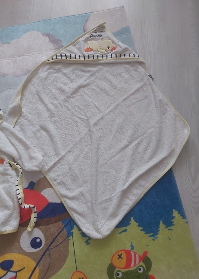 Bebek bornoz set - Görsel 2