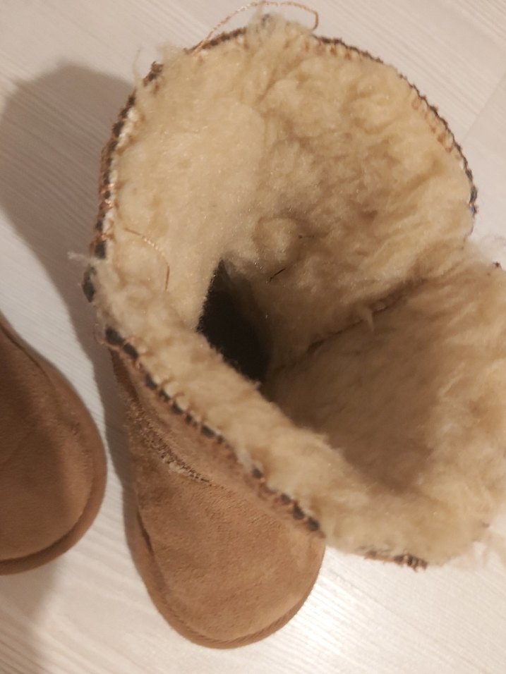 Kahverengi Süet Kürklü Bot - Görsel 2