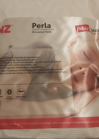 Bebek Yatağı Beyaz Hafif Renk - Görsel 3