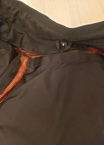 Turuncu Biker Stil Erkek Ceket - Görsel 5