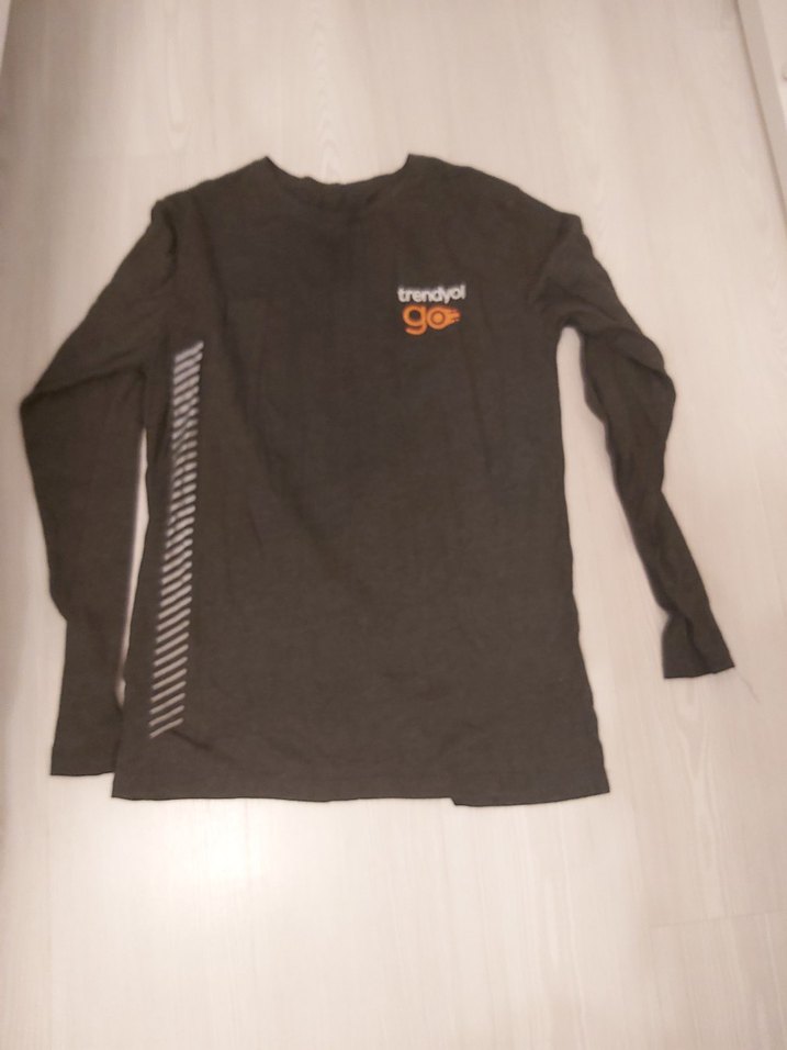 Turuncu Biker Stil Erkek Ceket - Görsel 3