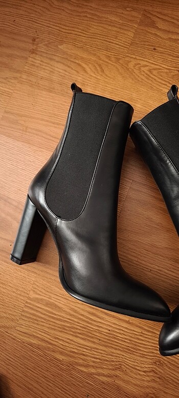 Nine West SIFIR 40 no #ninewest Deri bot 10cm topuk