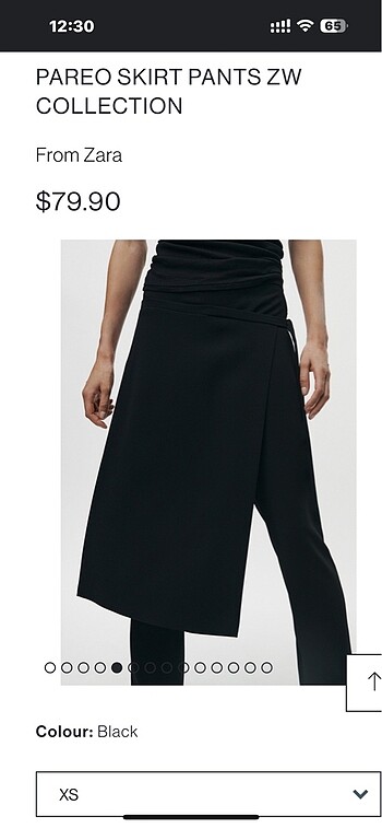 Zara SIFIR ML #ZARA PEŞTEMAL DETAY PANTOLON