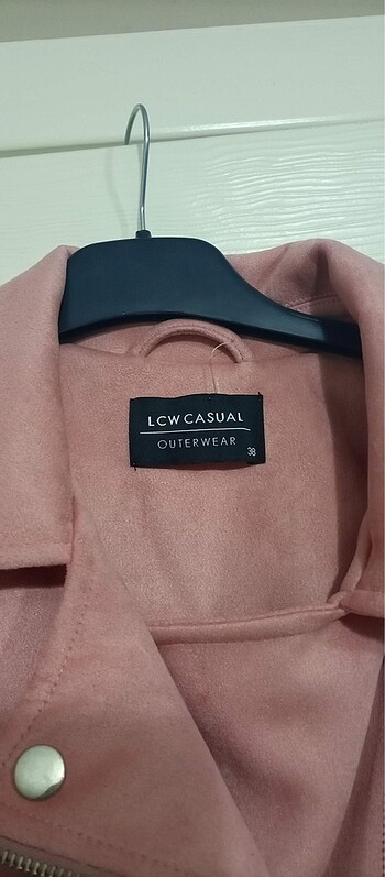 l Beden çeşitli Renk SIFIR ML NUBUK PUDRA BİKER CEKET LCW