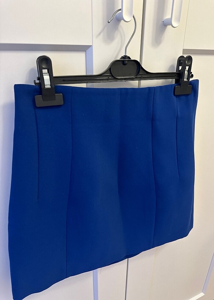 ZARA LACİVERT ETEK - Görsel 3