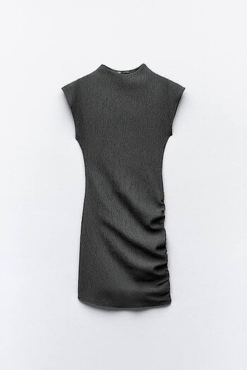 ZARA DRAPE MİNİ ELBİSE