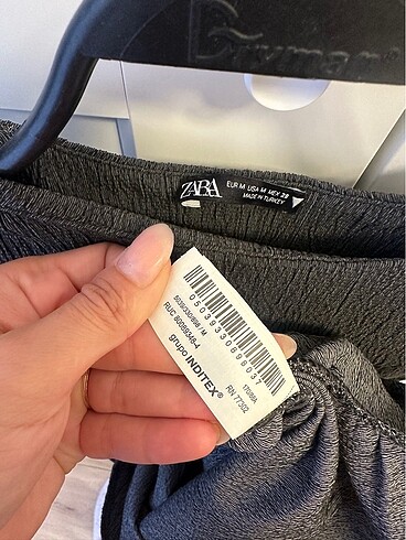 ZARA DRAPE MİNİ ELBİSE - Görsel 6