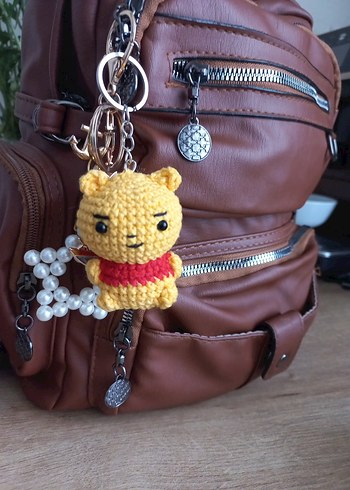 Kadın Anahtarlık amigurumi - Görsel 2