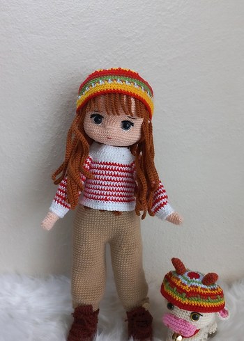 amigurumi bebek Bella ve Momo - Görsel 8