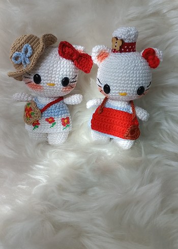 amigurumi Hellokity set - Görsel 17