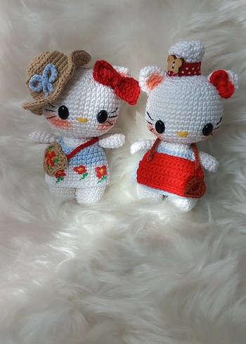 amigurumi Hellokity set - Görsel 7