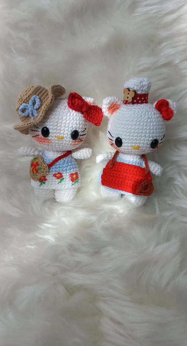 amigurumi Hellokity set - Görsel 5
