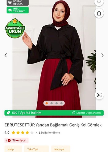 siyah kısa bağlamalı gomlek - Görsel 2