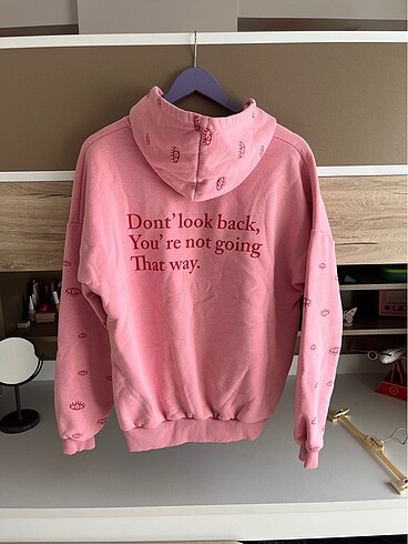 xl Beden pembe Renk Kadın sweat
