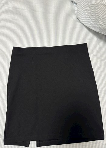 LcWaikiki Kadın Siyah Mini Etek - Görsel 2