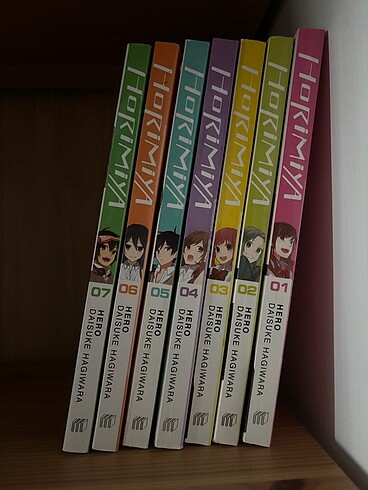 horimiya manga 1-7