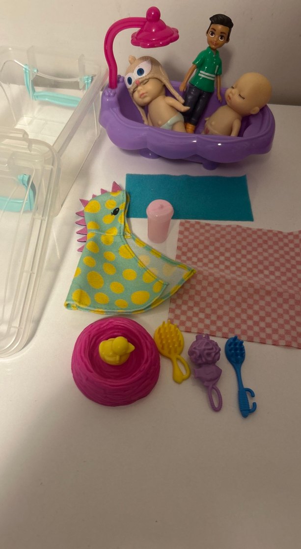 Bebek Bakım Seti ve Figürler - Görsel 3