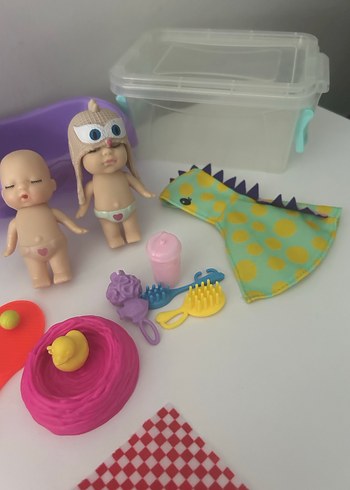 Çocuk Oyun Seti Bebek ve Aksesuarlar - Görsel 5