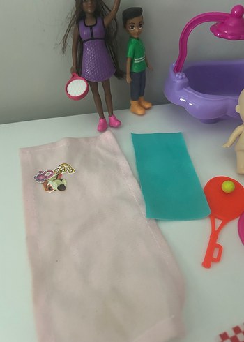 Çocuk Oyun Seti Bebek ve Aksesuarlar - Görsel 6