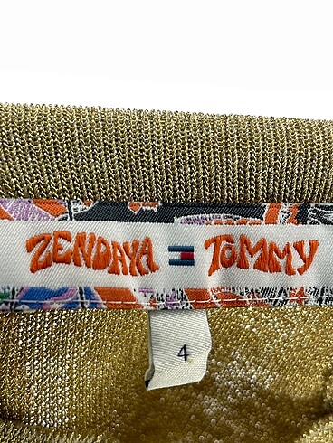 36 Beden sarı Renk Tommy Hilfiger Bluz %70 İndirimli.