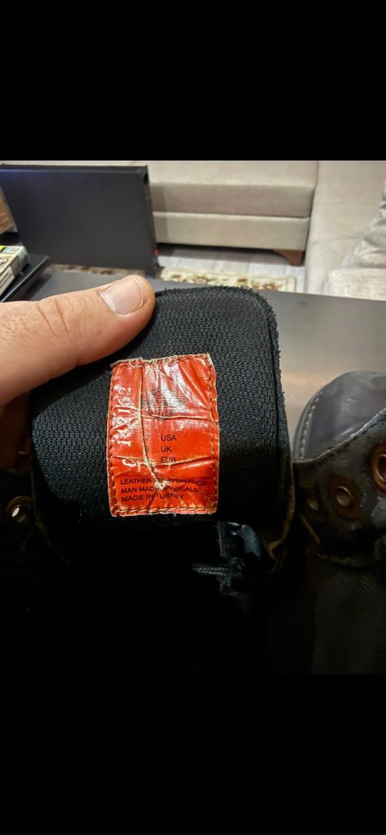 Siyah Deri Biker Botlar - Harley-Davidson - Görsel 3