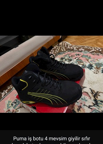Puma Siyah Erkek İs Ayakkabisi Outdoor