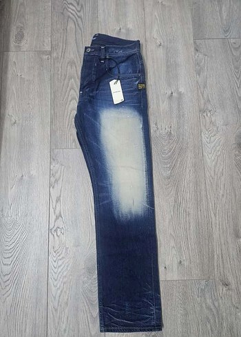 G-star Raw G-Star Yeni Etiketli Erkek Mavi Baskılı Denim Jean 32 beden