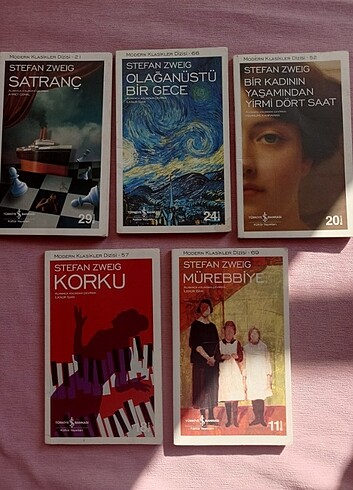 !!!STEFAN ZWEİG'IN 5 ADET KİTABI SADECE 80TL!!!
