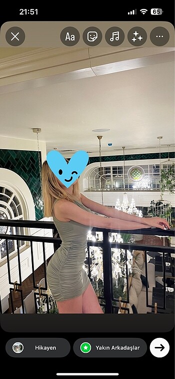 Yeşil elbise