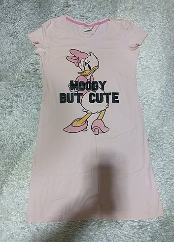 Orj disney pijama gecelik elbise