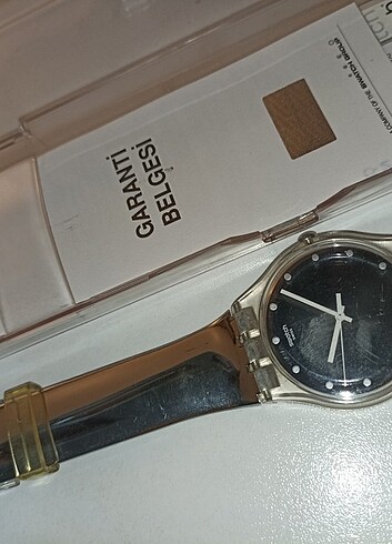  Beden gri Renk Orijinal Swatch Gümüş renk Kol Saati