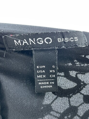 s Beden siyah Renk Mango Kısa Elbise %70 İndirimli.