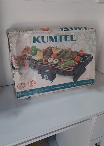 Sıfır, kutusunda poşetinde kumtel elektrikli ızgara, çeyiz ürünü - Görsel 2