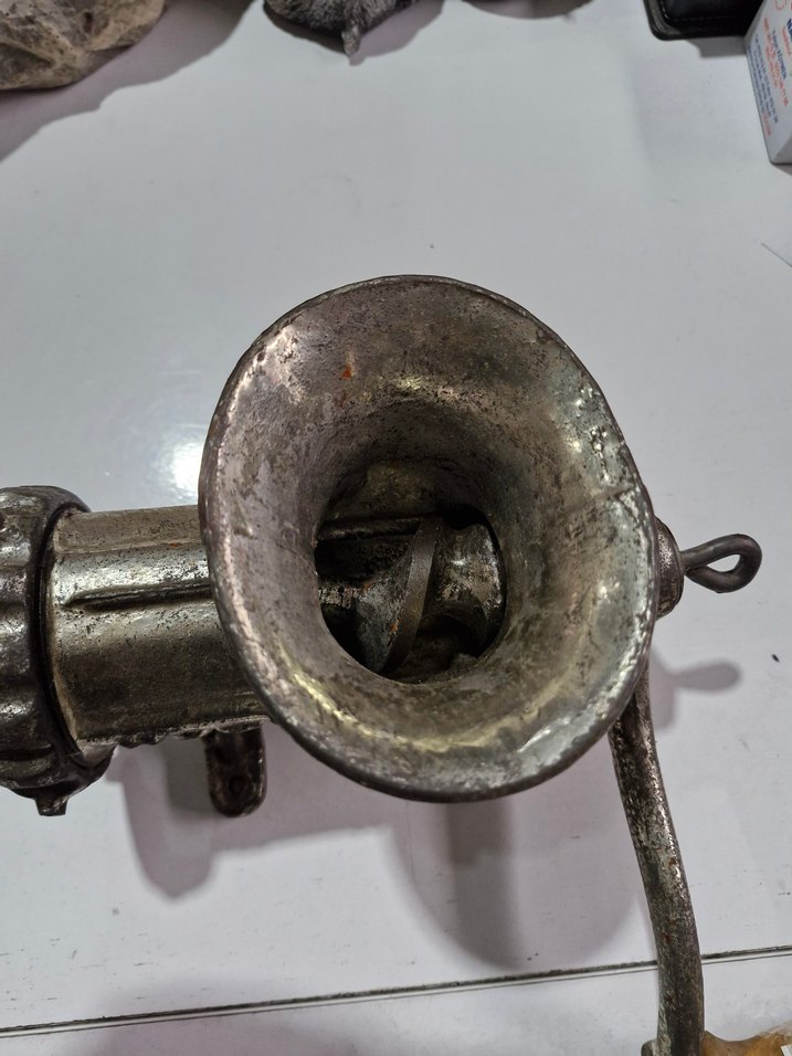 Gri pirinç El Kıyma Makinesi - Görsel 2