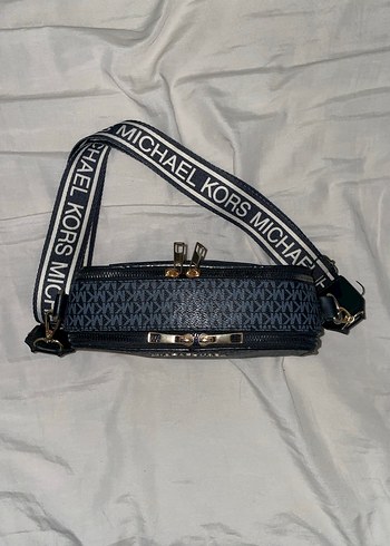 Michael Kors Gri Baskılı  Çapraz Çanta - Görsel 2