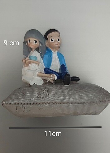 YASTİKTA DİNLENEN ÇİFT BİBLO - Görsel 2