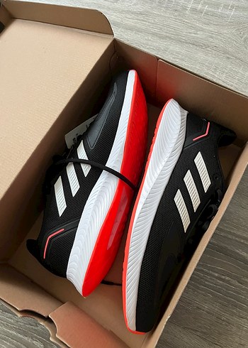 45 Beden Adidas Runfalcon 2.0 Erkek Siyah Spor Ayakkabı
