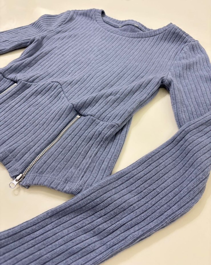 Y2K Denim Crop Top - Görsel 3