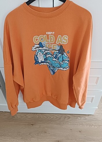 Mavi marka turuncu sweatshirt 