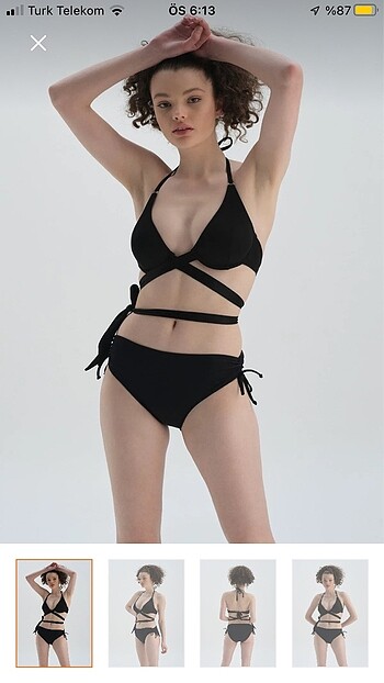 Toparlayıcı bikini üst