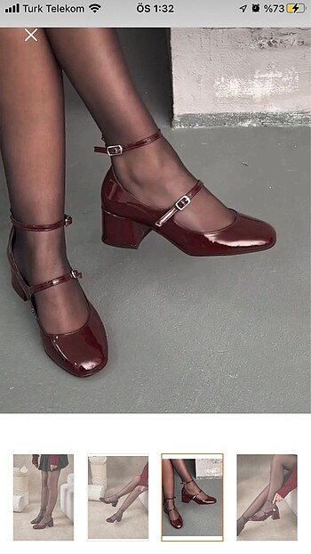 Diğer Bordo ayakkabı