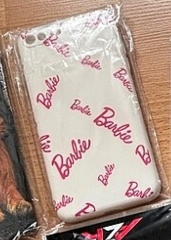 Beyaz Barbie Baskılı Elastik Telefon Kılıfı